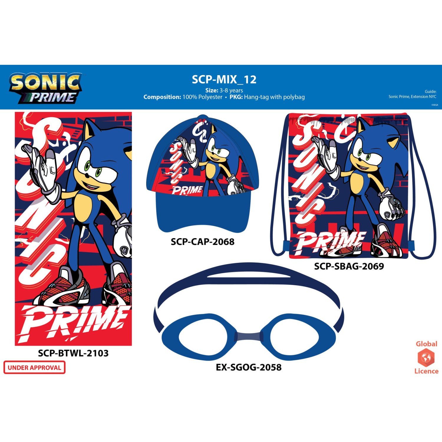 SET MARE TELO SONIC