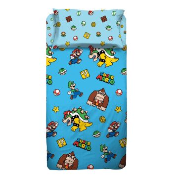 LENZUOLA DISNEY SUPER MARIO 1 PIAZZA
