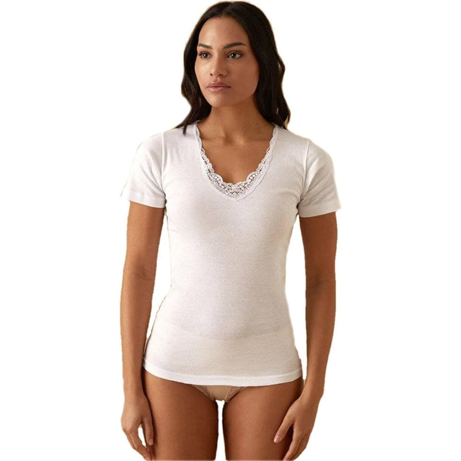 T-SHIRT CON MACRAME' 9202