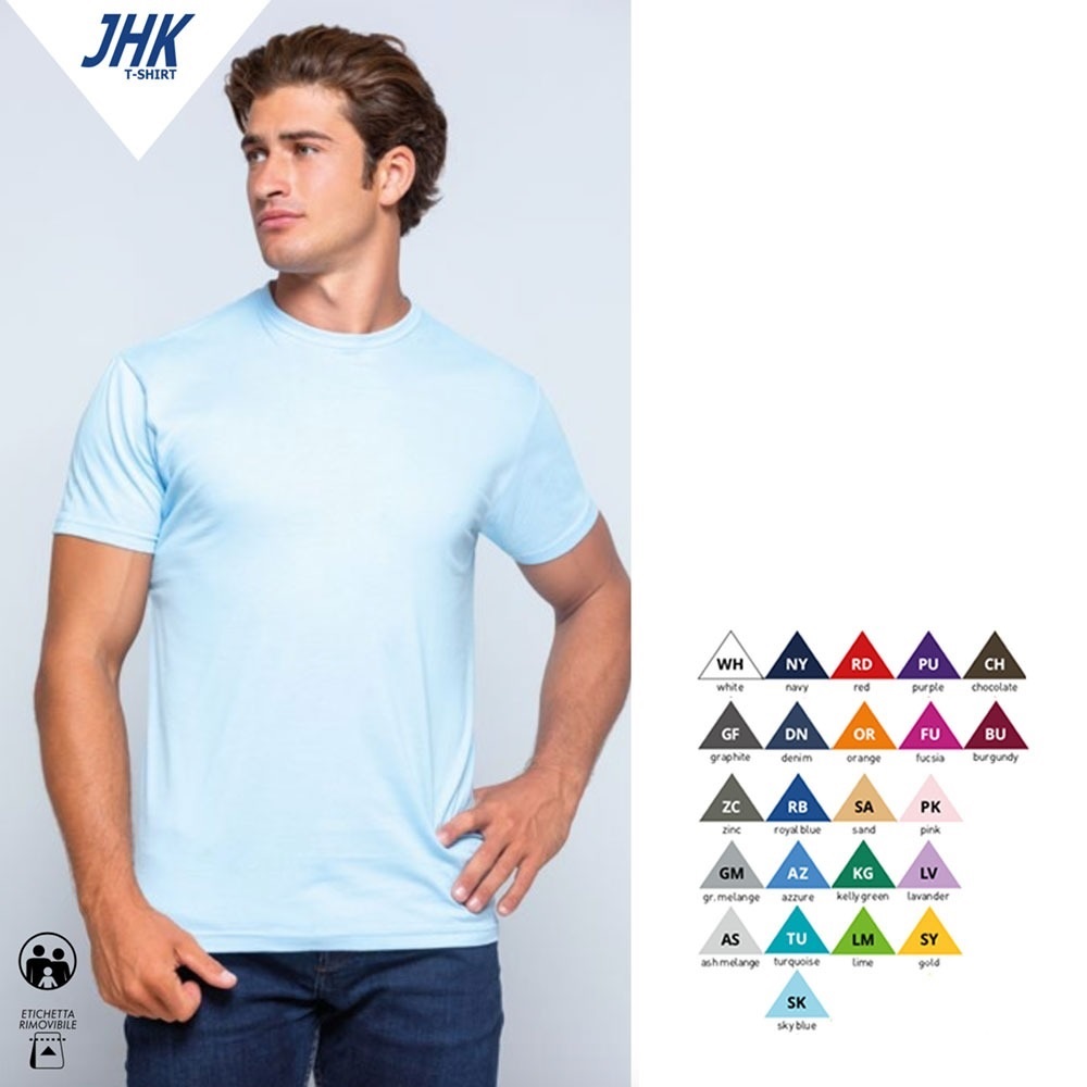 T-SHIRT JHK COLORATA