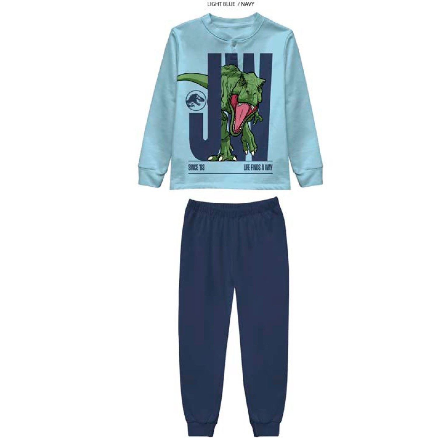 PIGIAMA JURASSIC WORLD INTERLOCK 0409
