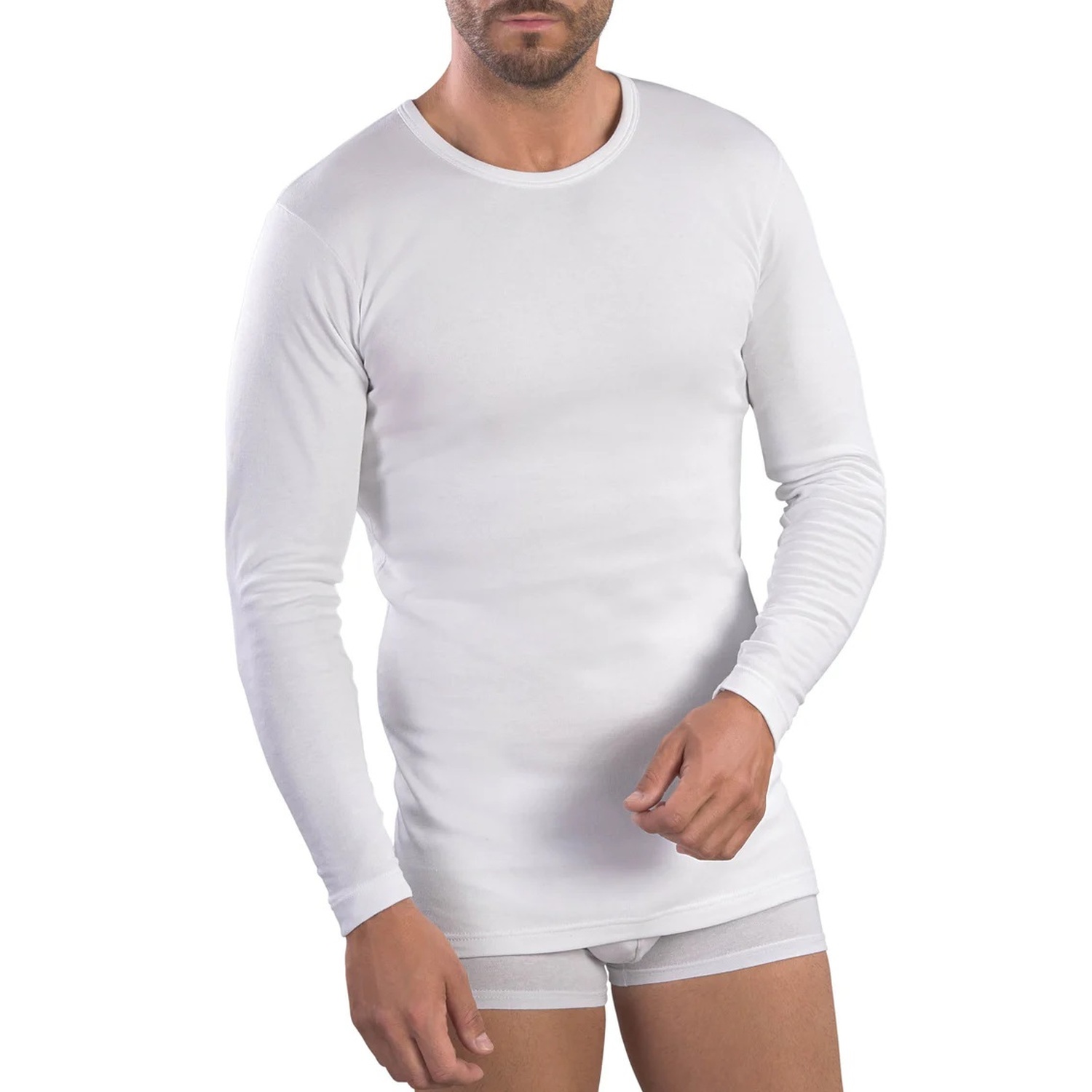 MAGLIA F273 BIANCO