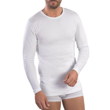 MAGLIA F273 BIANCO CALIBRATO