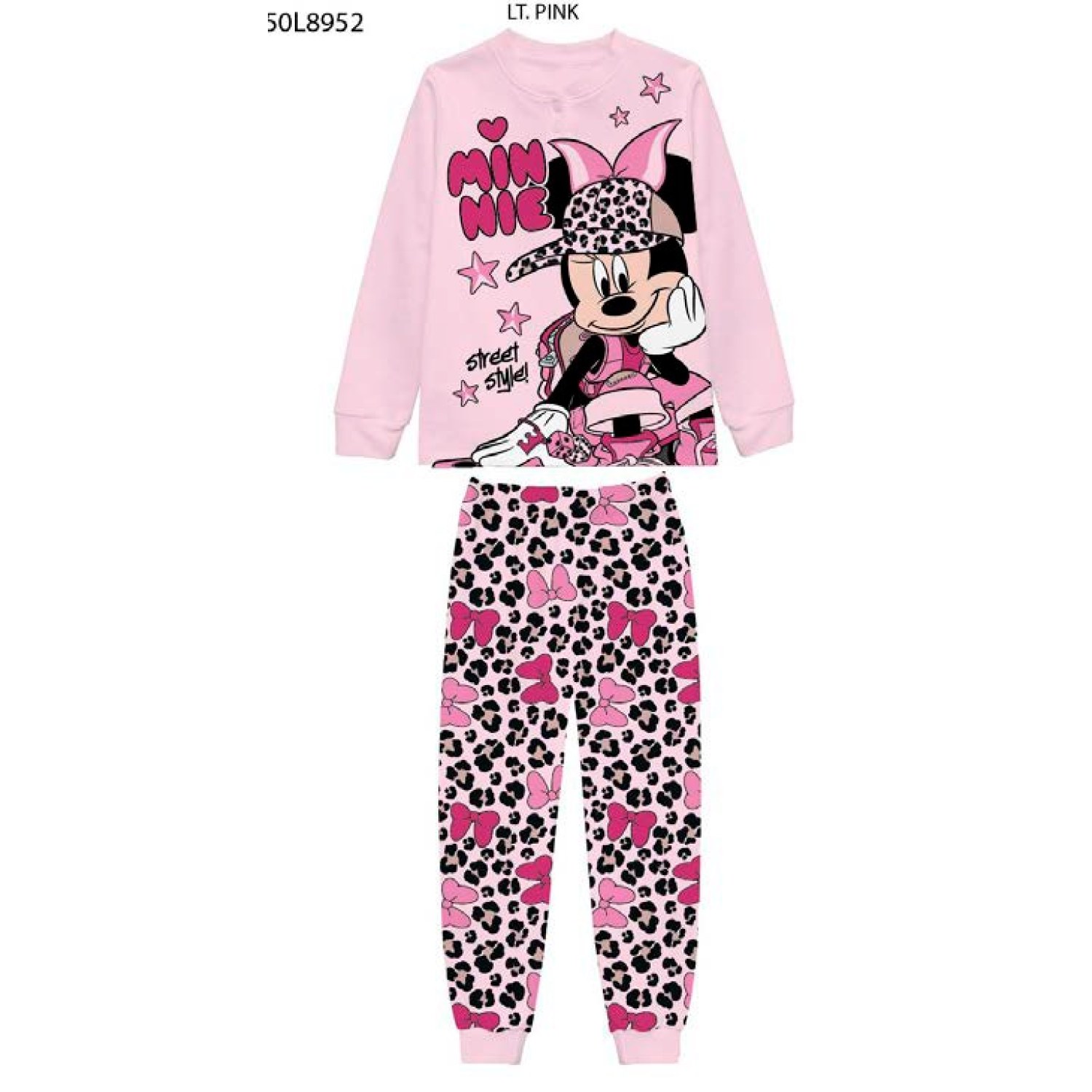 PIGIAMA MINNIE INTERLOCK 8952