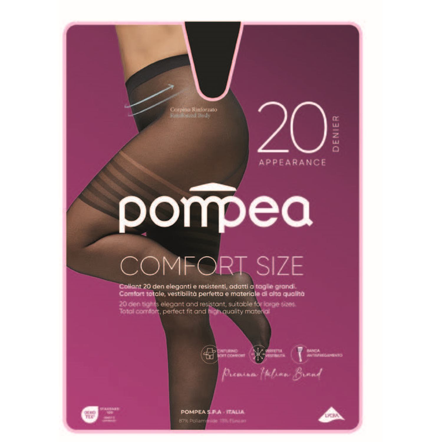 COLLANT 20DEN COMFORTSIZE