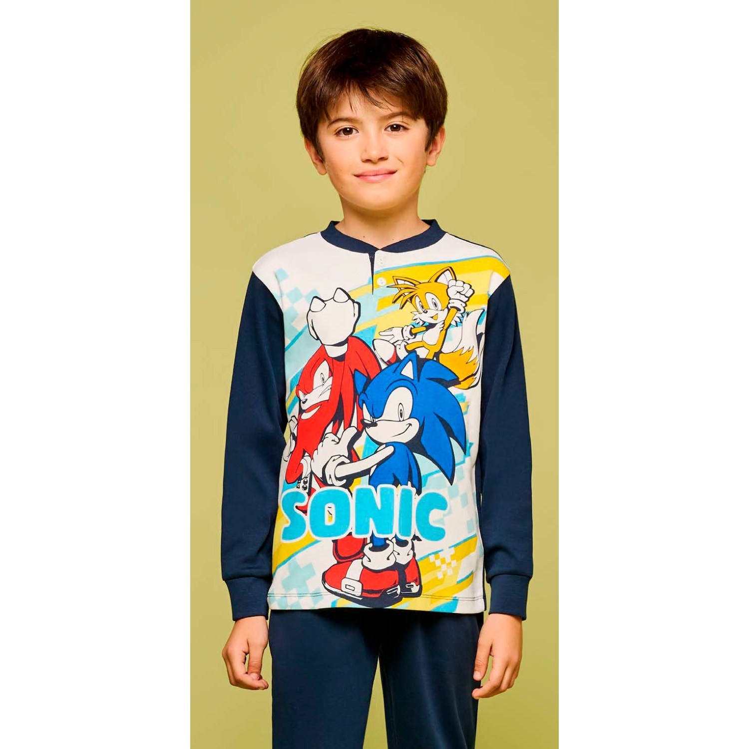PIGIAMA SONIC INTERLOK 4908