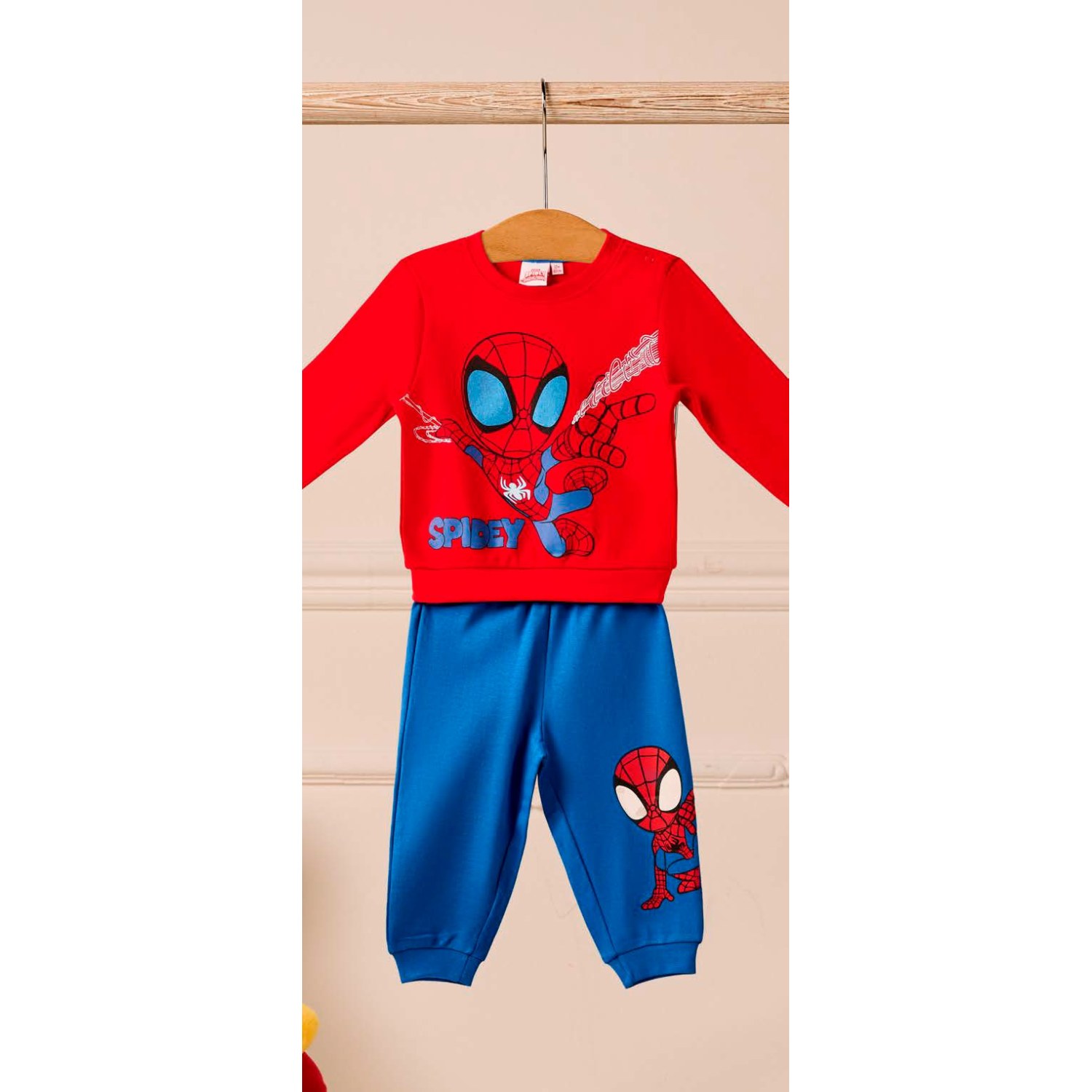 PIGIAMA SPIDERMAN INTERLOCK 9142