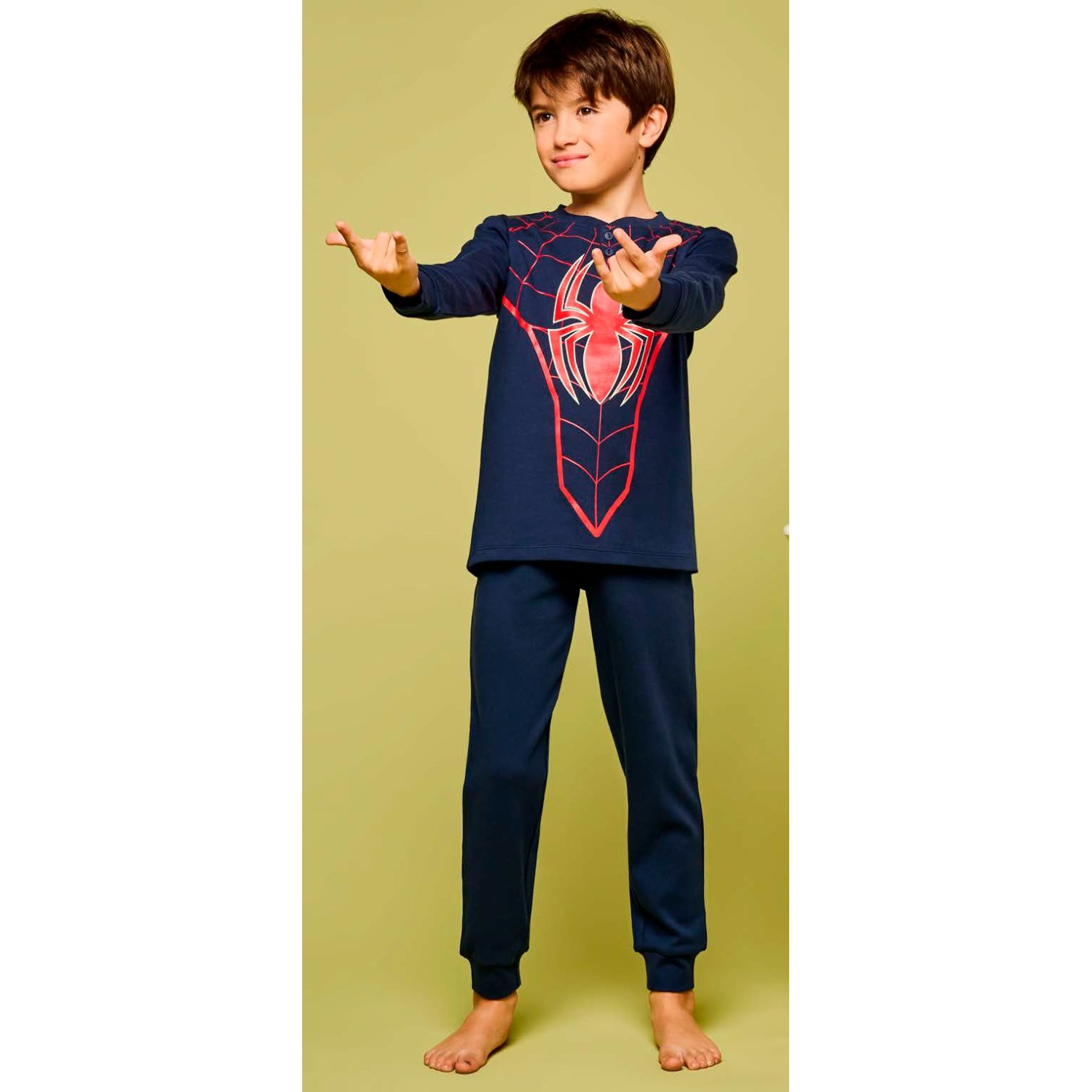 PIGIAMA SPIDERMAN INTERLOCK 7801