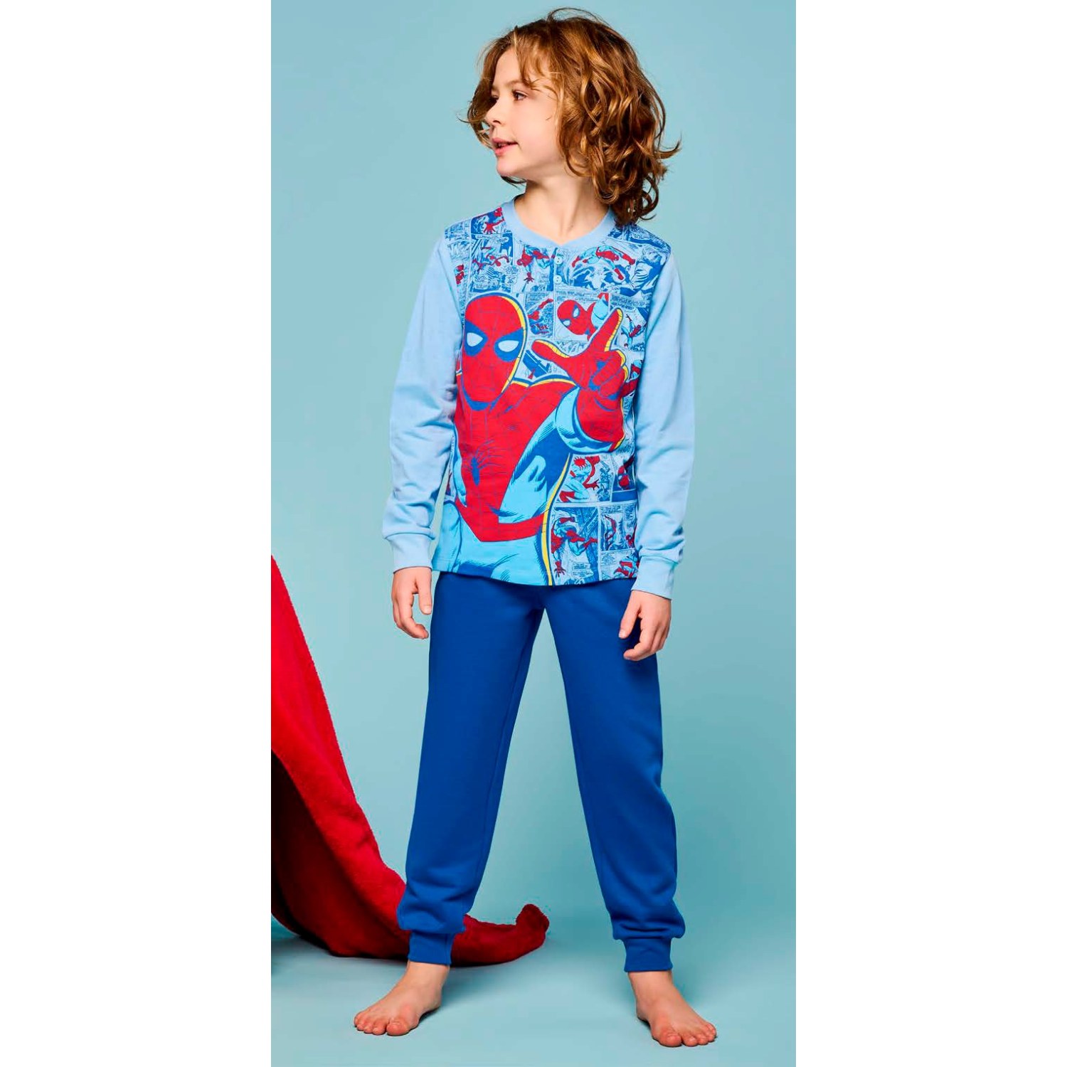 PIGIAMA FELPA SPIDERMAN 7818