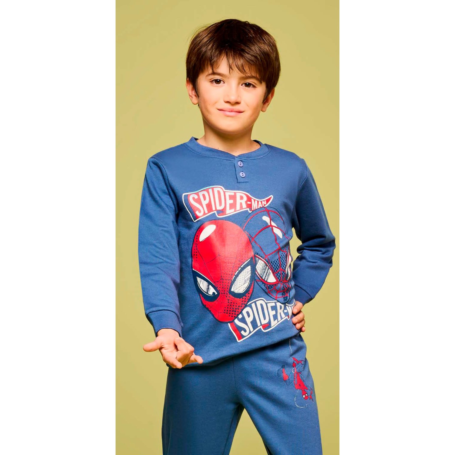 PIGIAMA FELPA SPIDERMAN 7824