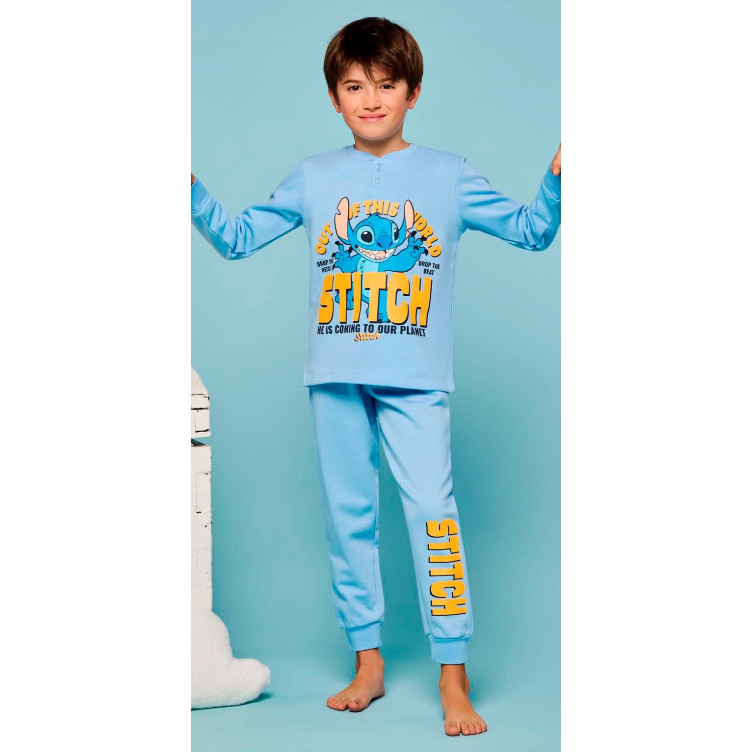 PIGIAMA STICH FELPA 4910