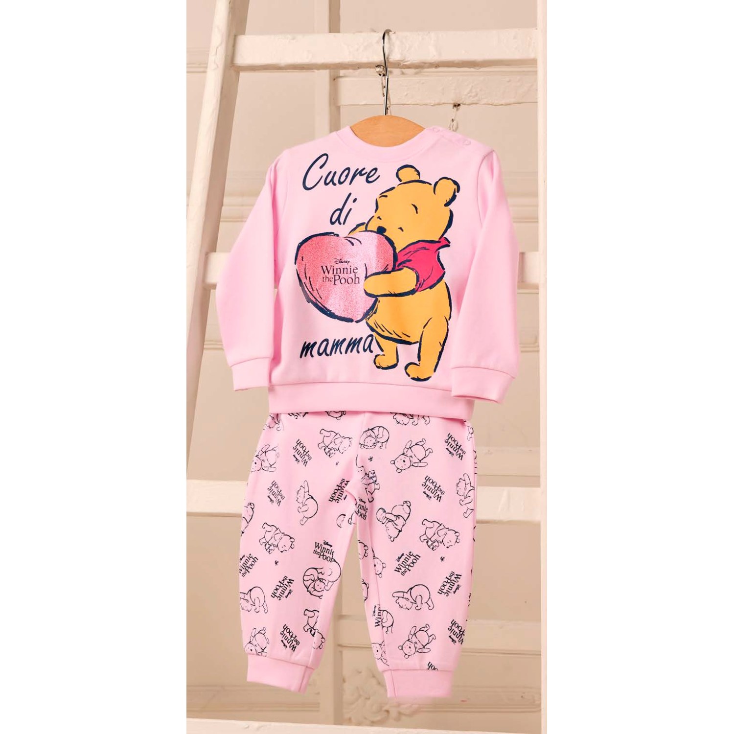 PIGIAMA WINNIE THE POOH INTERLOCK 0302