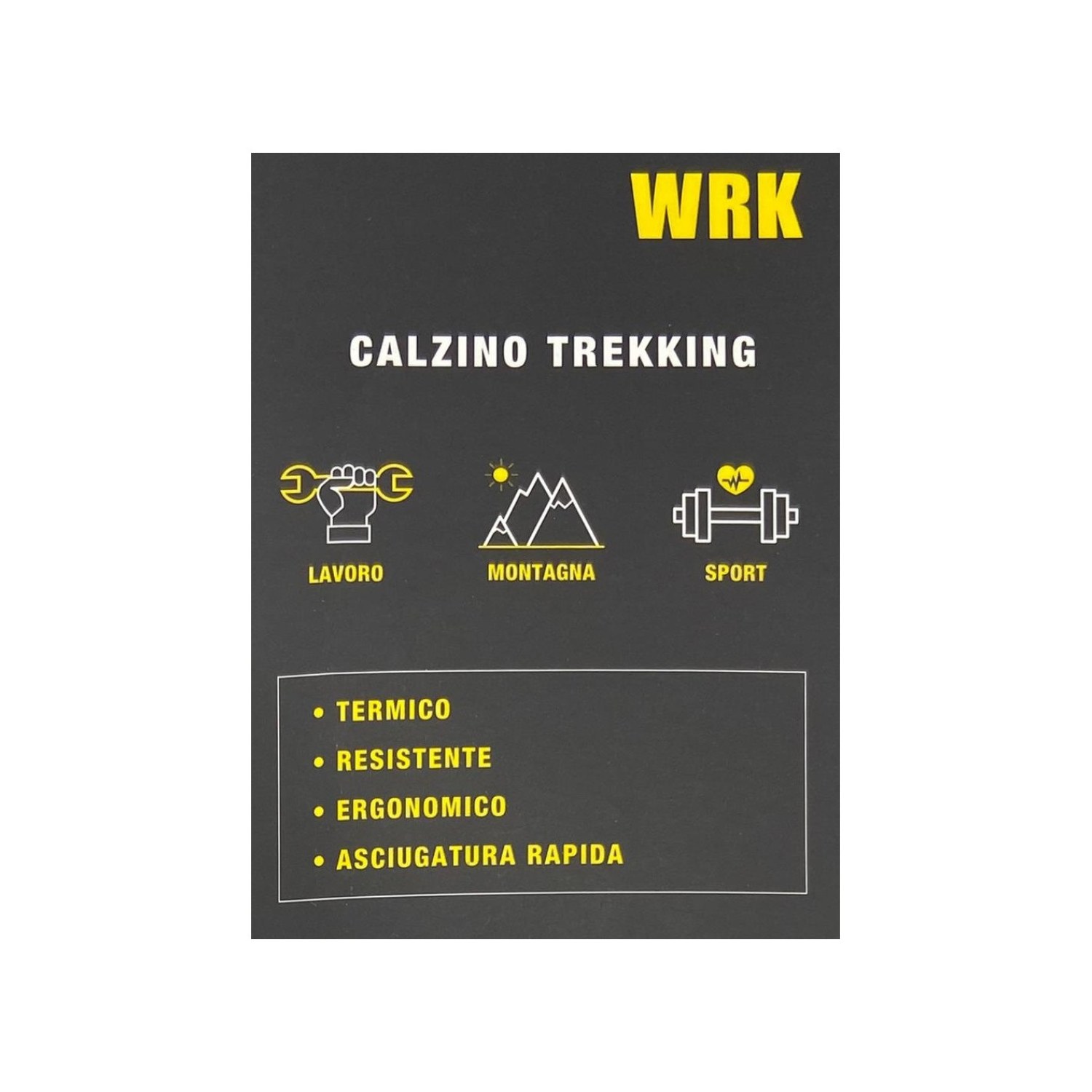 CALZA UOMO TREKKING