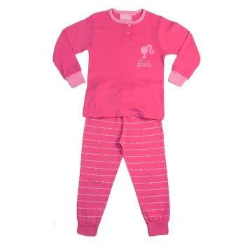 TUTA IN FELPA ROSA INTERLOCK CON SCOLLO SERAFINO BARBIE BARBIBR03